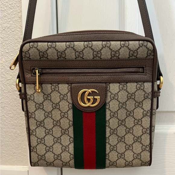 AUTHENTIC Gucci Ophidia Small Messenger Bag - Picture 1 of 11